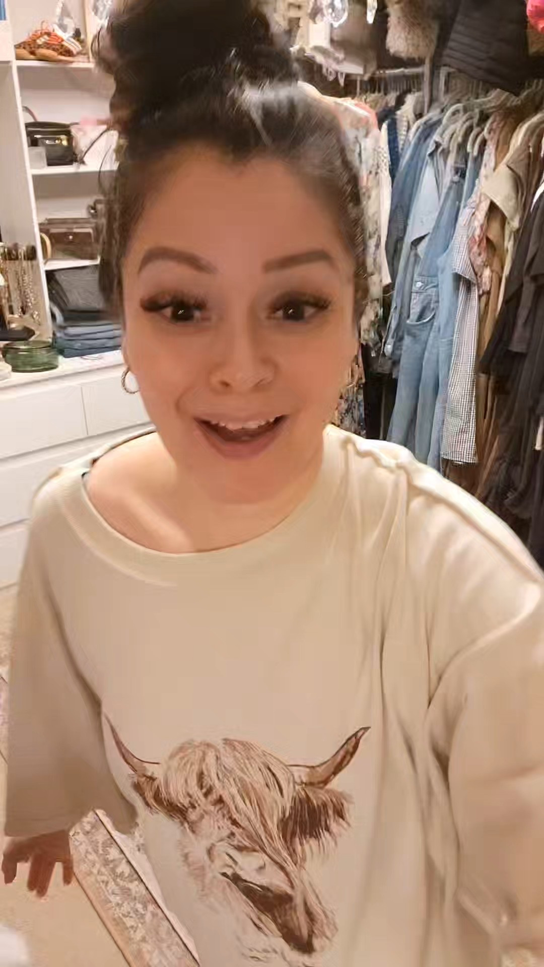 The cutest tee! Wearing a small & it’s definitely oversized which I love so much! 

Sweats are super soft
 #LTKStyleTip

#LTKSaleAlert #LTKBump #LTKTravel