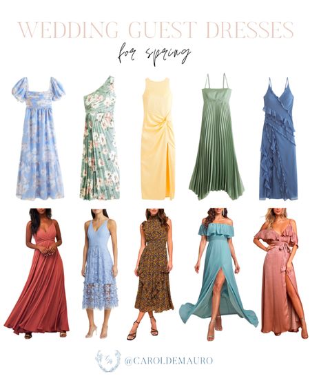 Check out this collection of stylish and fun dresses that you can wear as a wedding guest! #formalwear #springwedding #floraldress #outfitinspo

#LTKSeasonal #LTKstyletip #LTKfindsunder100