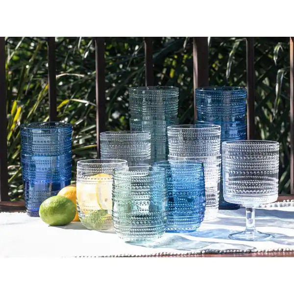 Abode Homewares by TarHong Beaded Pitcher, Clear , 94.7 oz | Bed Bath & Beyond