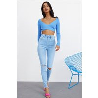WRANGLER Hi Pins Skinny Jeans Essence | Hello Molly (US)