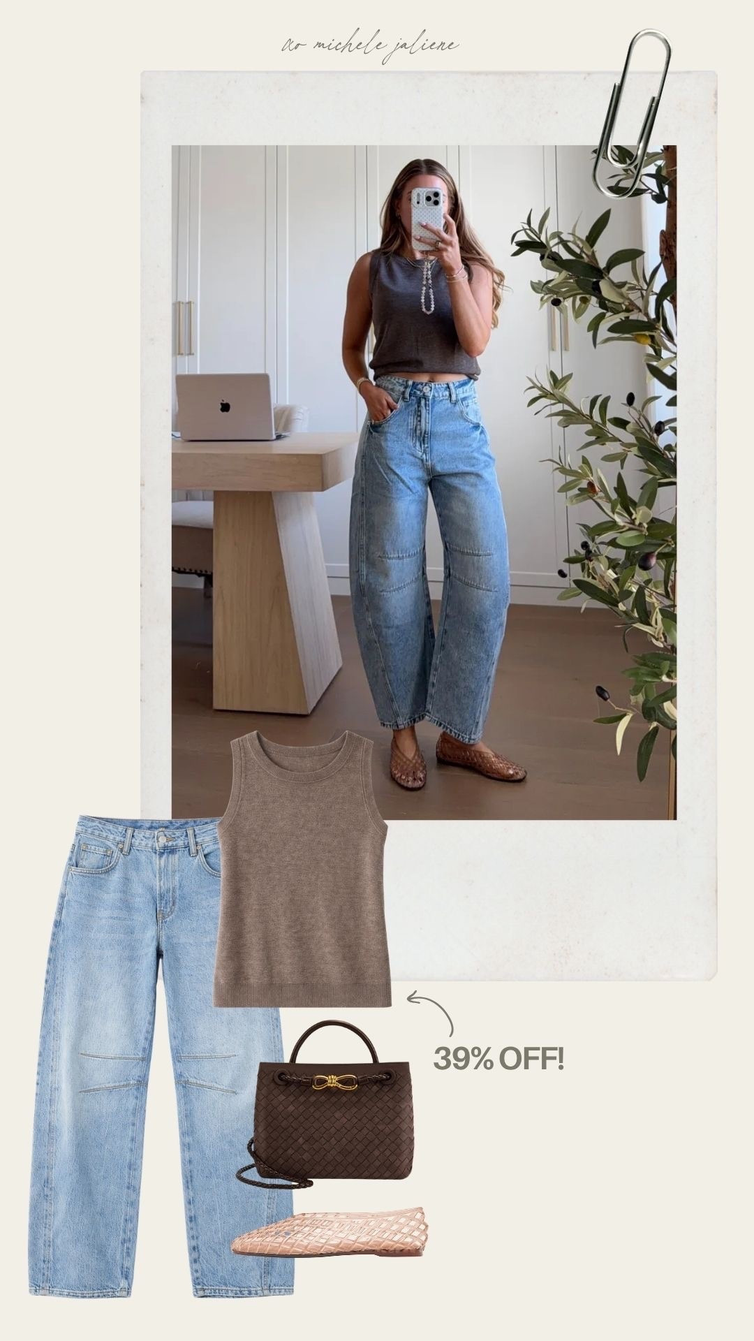 casual spring OOTD 🤎 top is 39% off!

sale alert, spring fashion, new arrivals, denim, casual outfit, michele jaliene

#LTKSeasonal #LTKootd #LTKSaleAlert