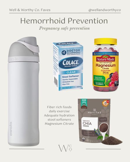 My favorite products to prevent hemorrhoids in pregnancy! 

#LTKfamily #LTKbump #LTKunder50