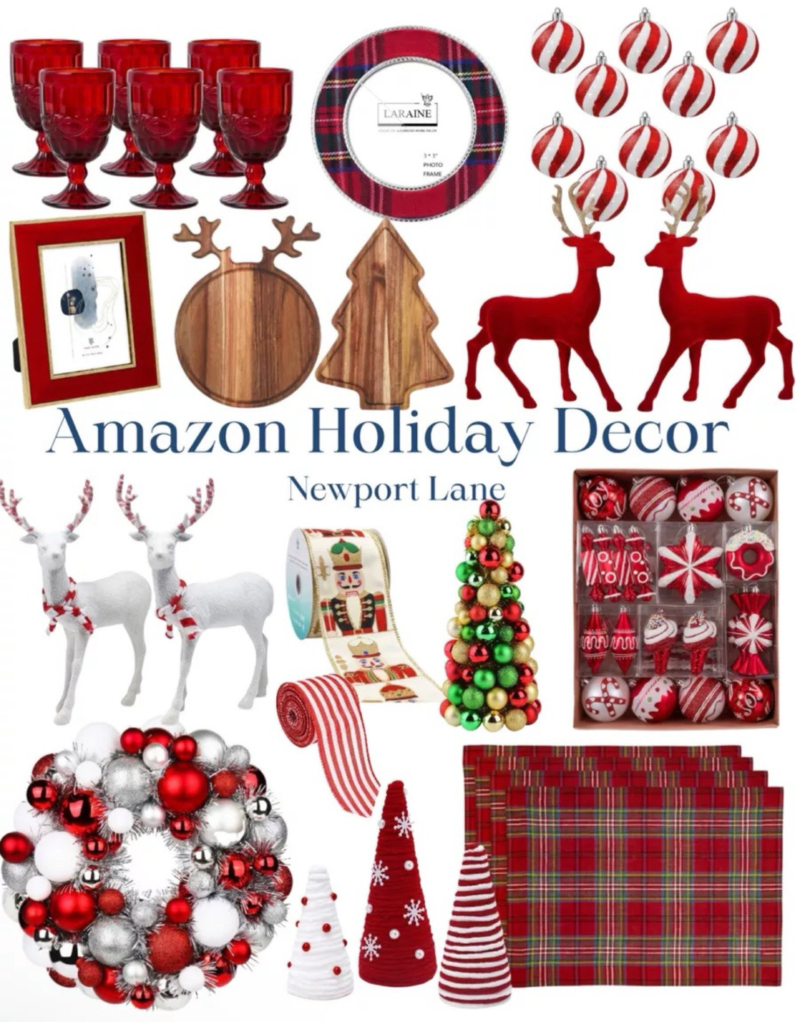 Classic red and white Christmas decor from Amazon!
12/9

#LTKStyleTip #LTKHoliday #LTKFindsUnder50