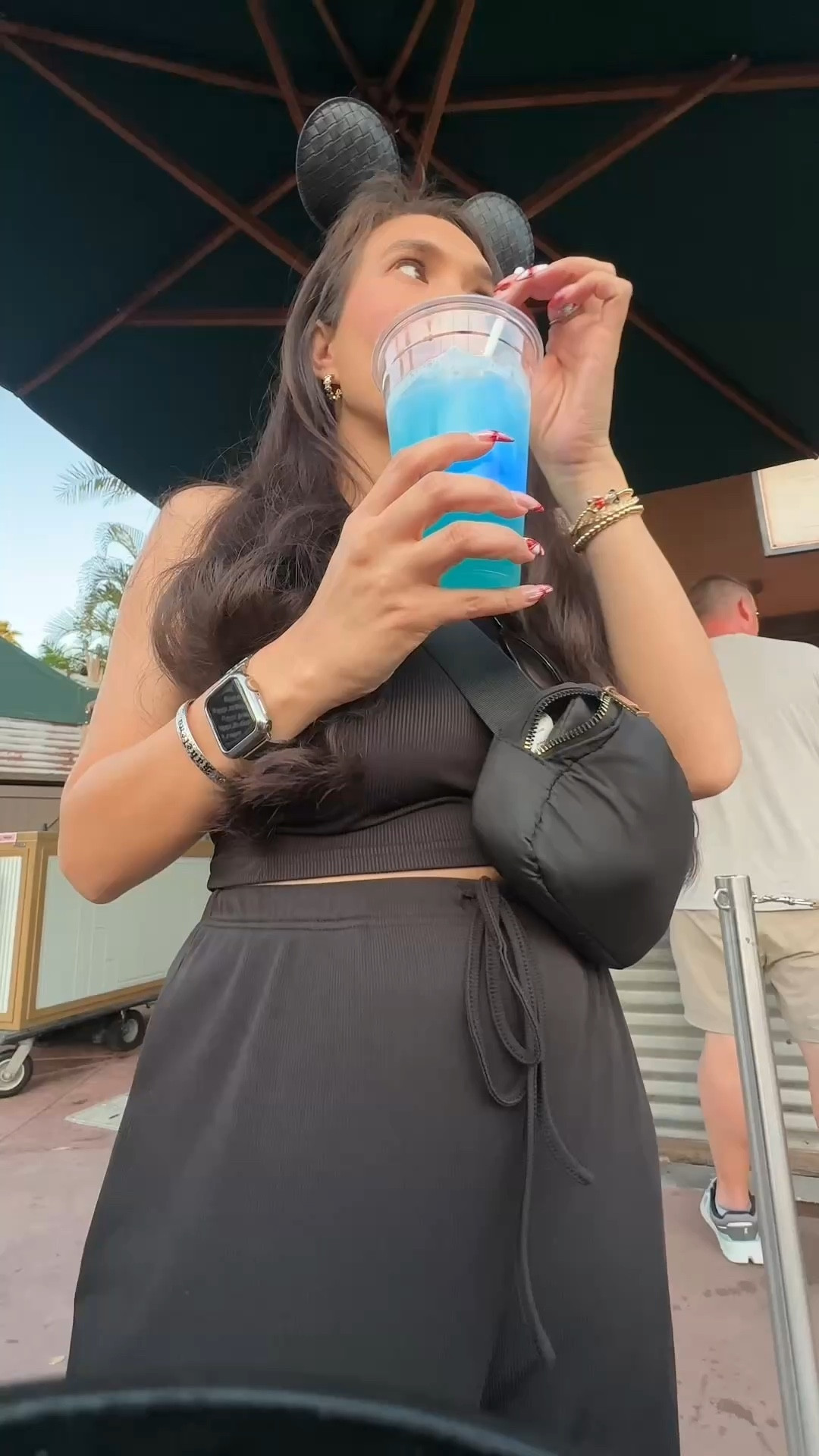 For an easy, cute, comfortable Disney day outfit, I put together this lounge set from Amazon, black Minnie ears, my go‑to fanny pack, and Bauble Bar accessories. I linked everything to help recreate this look! Also check out my Instagram and TikTok @beyondthepixiedust for food, drink reviews, POV’s, and more✨

#LTKFindsUnder100 #LTKActive #LTKTravel