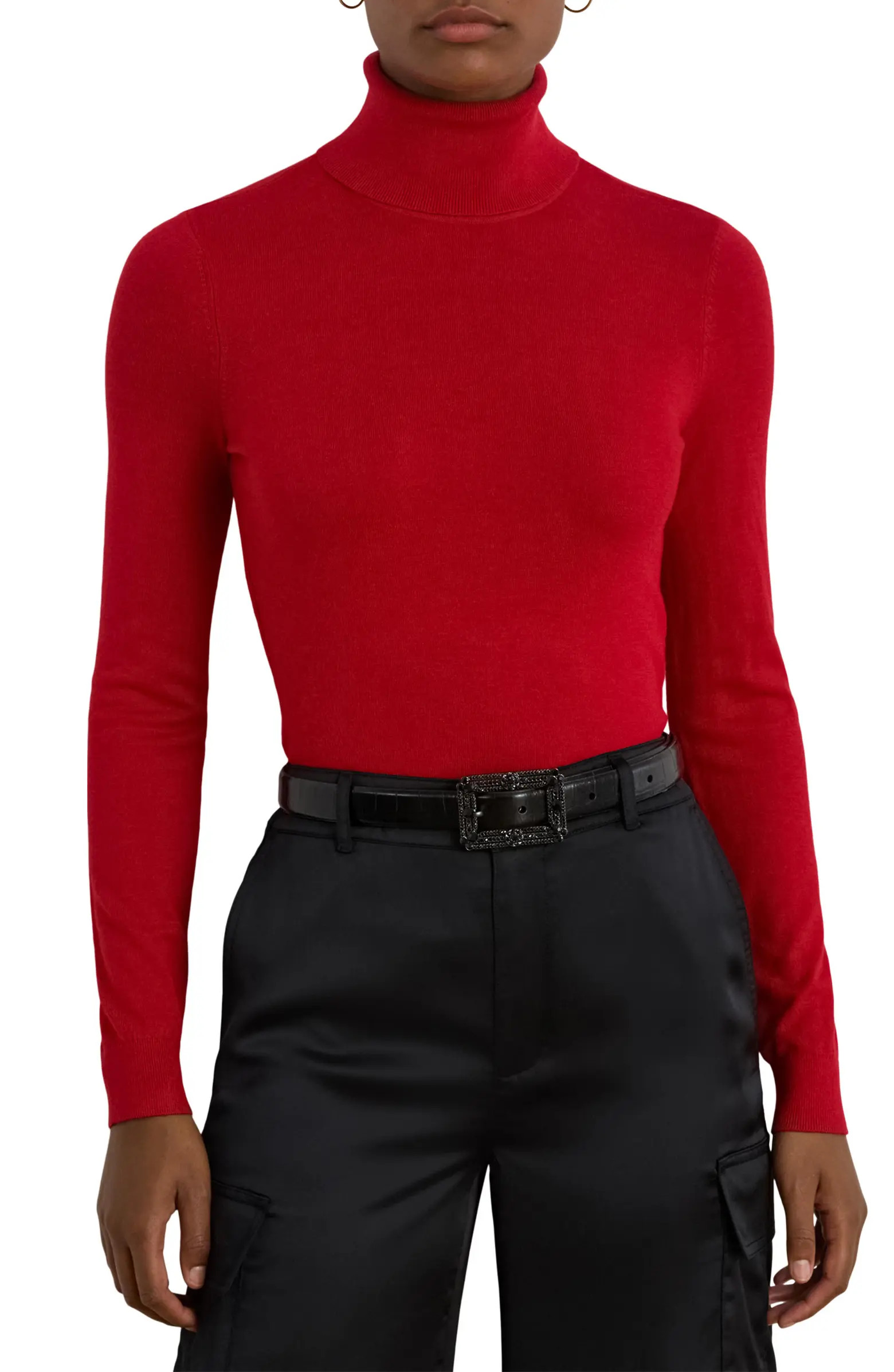 Lauren Ralph Lauren Slim Turtleneck Sweater | Nordstrom | Nordstrom