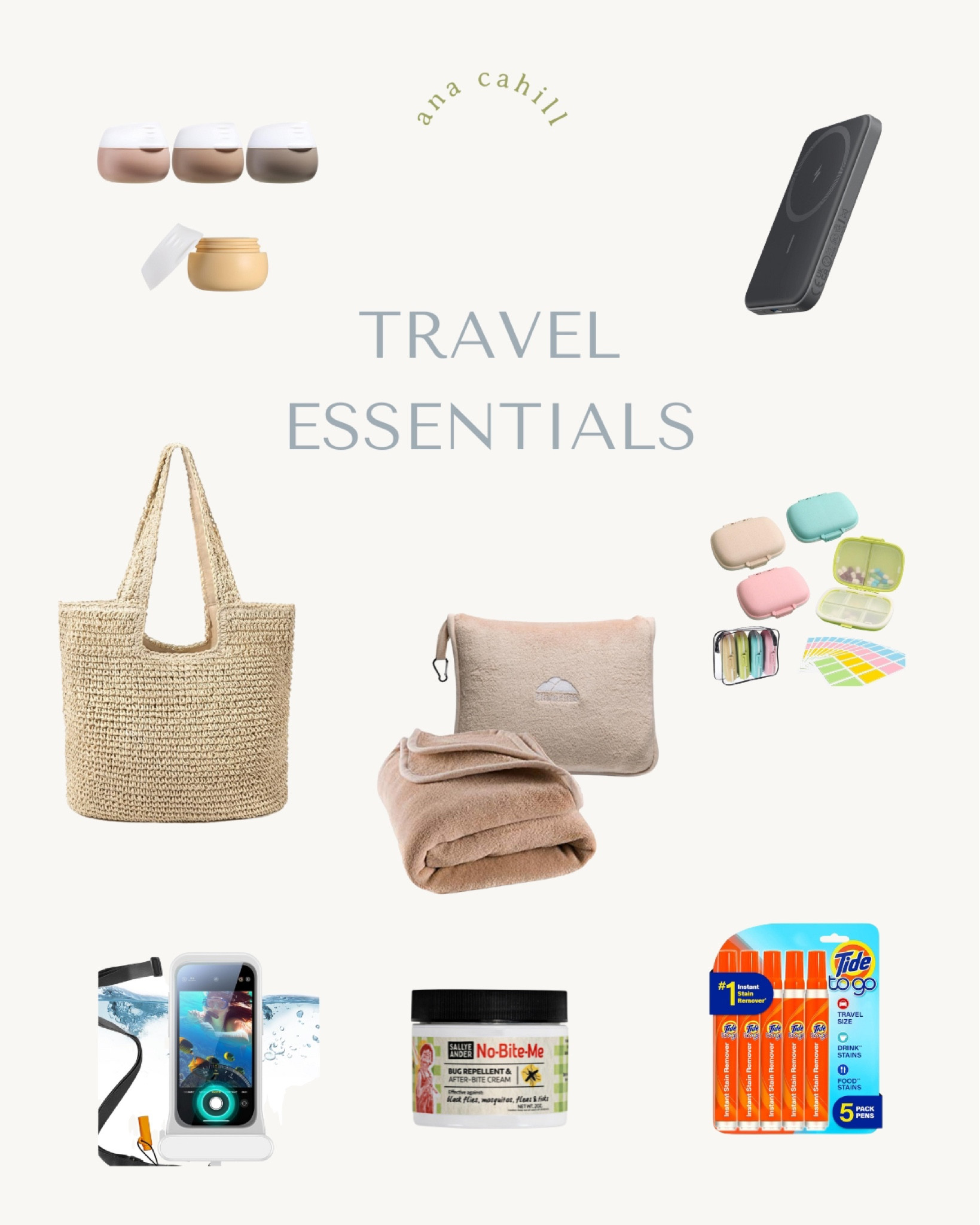 My travel essentials! 

#LTKTravel