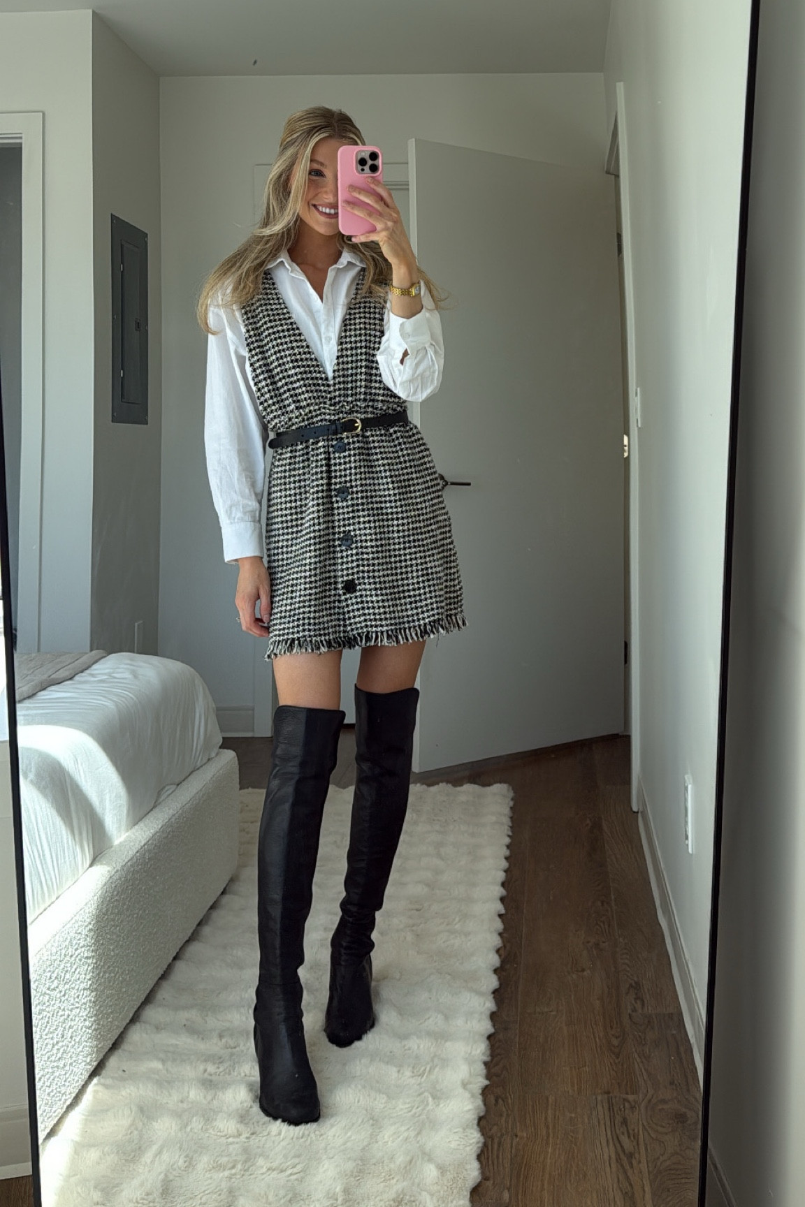 Fall work outfit 🖤 Linked the dress on Poshmark with different sizes/prices! Click all of the dress links if you’re shopping it on Poshmark for best price/size😊

#LTKstyletip #LTKsalealert #LTKfindsunder100