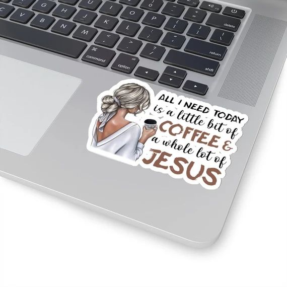Coffee & Jesus Stickers | Etsy | Etsy (US)