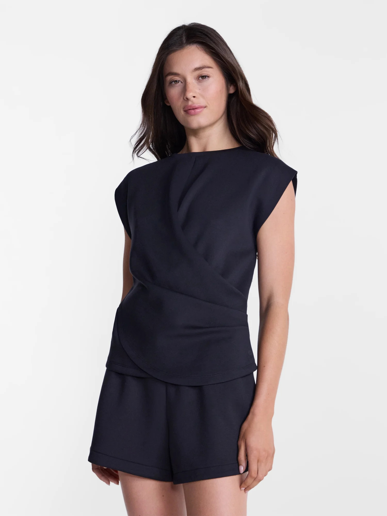 Avia Women's Knit Wrap Tank Top, Sizes XS-XXXL | Walmart (US)
