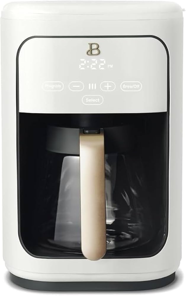 Beautiful Drew Coffee Maker, 14-Cup, Touch Display, Programmable, 1200W, Stainless Steel, Keep Wa... | Amazon (US)