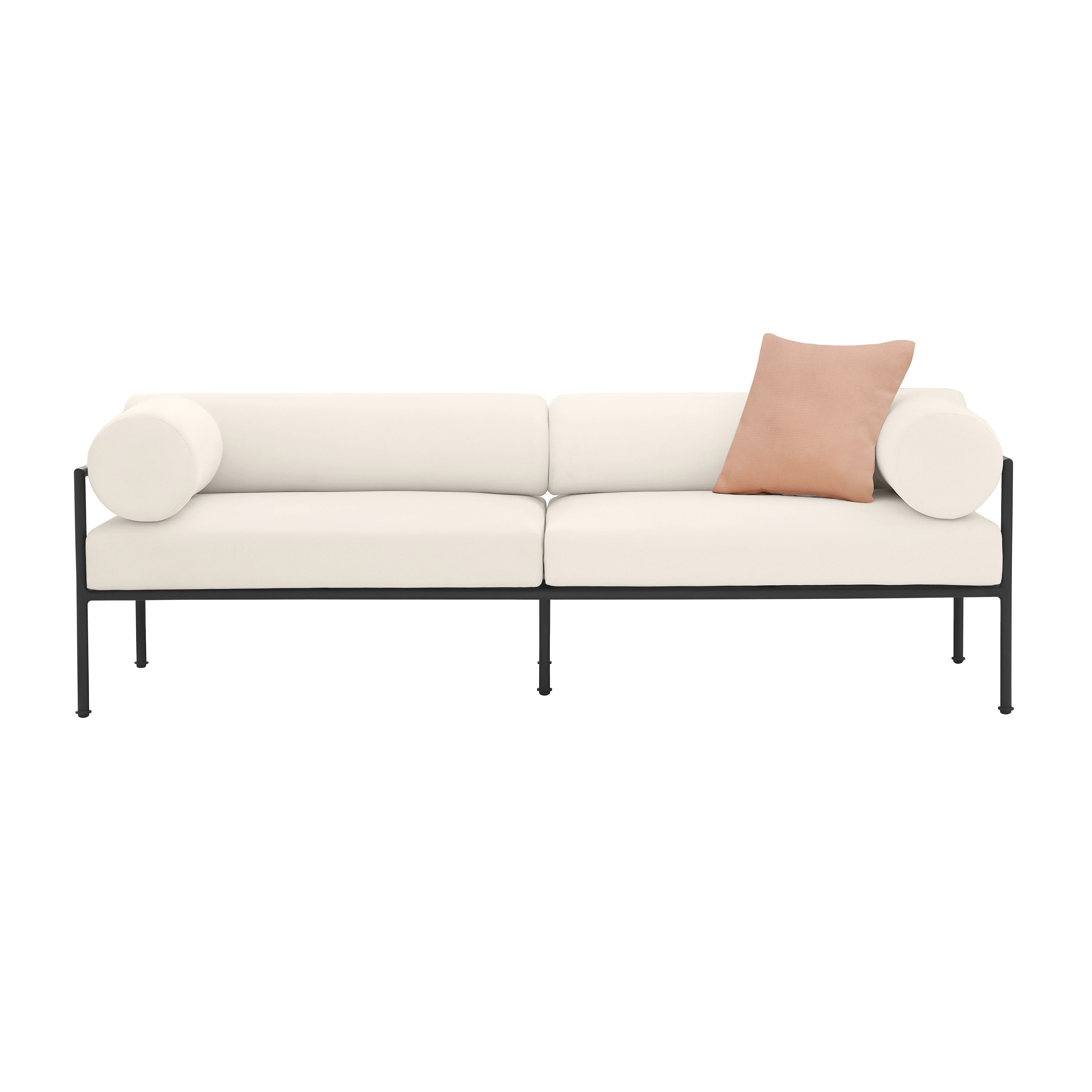 Vera 84" Cream Performance Fabric Outdoor Sofa | TOV Furniture