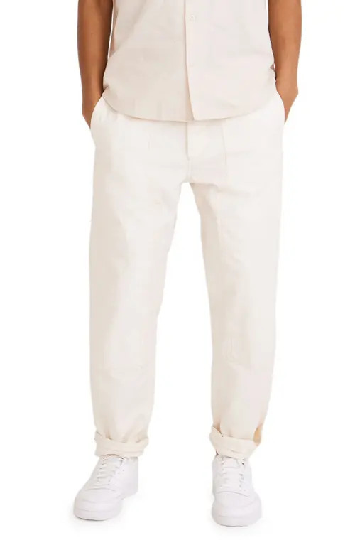 Madewell Men's Relaxed Straight Leg Workwear Pants in Vintage Canvas at Nordstrom, Size 32 | Nordstrom