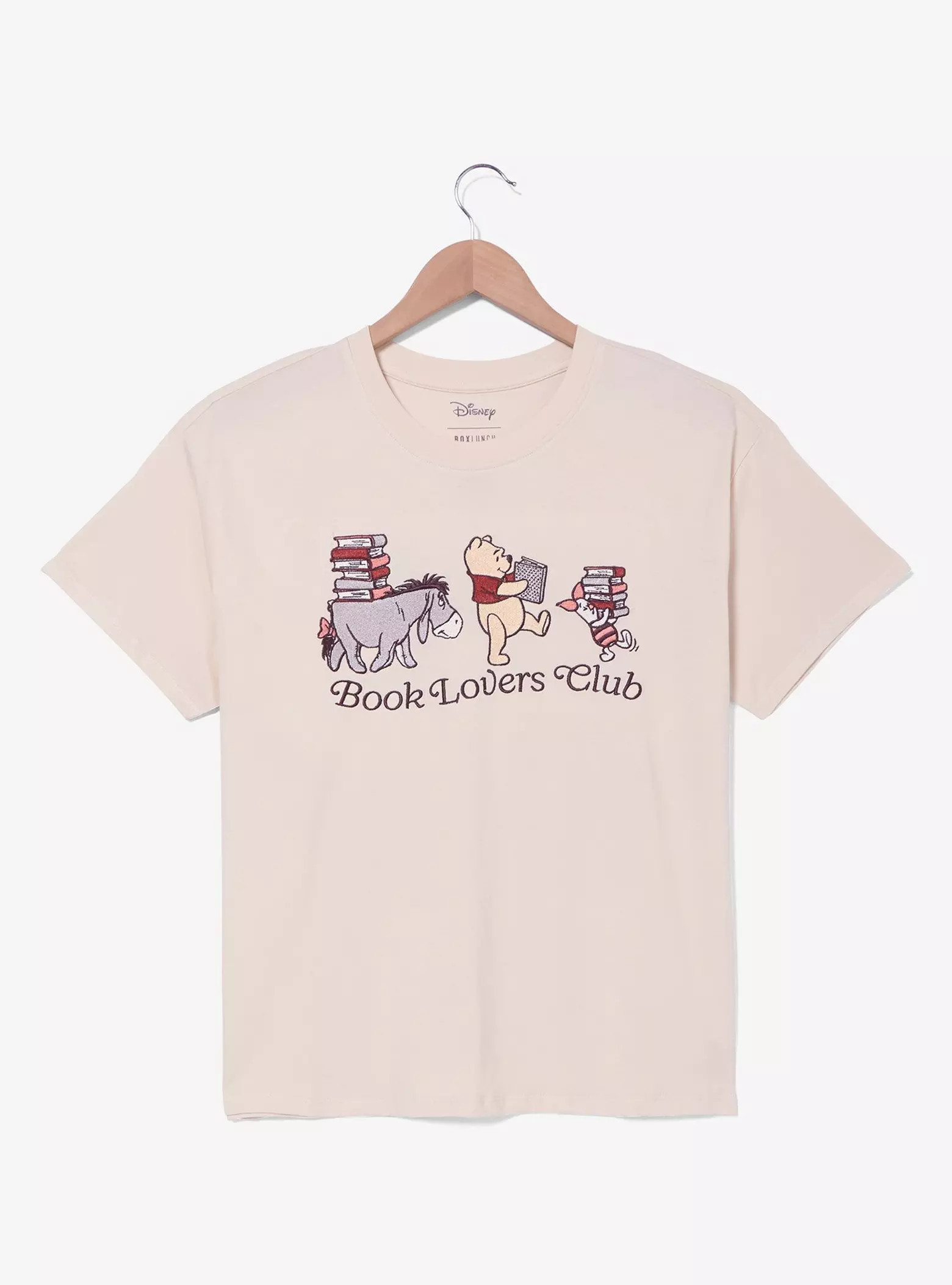 Disney Winnie the Pooh Book Lovers Club Women's T-Shirt — BoxLunch Exclusive | BoxLunch