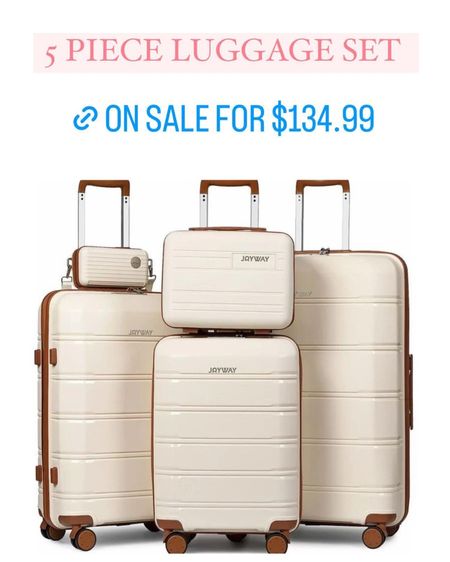 Get your holiday travel luggage purchased and taken care of now! Shop this major luggage set sale on Walmart while is priced so low! 

#LTKCyberWeek #LTKtravel #LTKsalealert