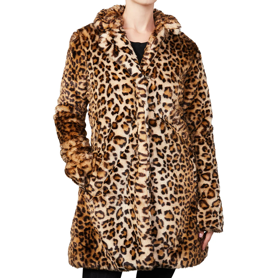 LEOPARD FAUX FUR JACKET | Steve Madden (US)