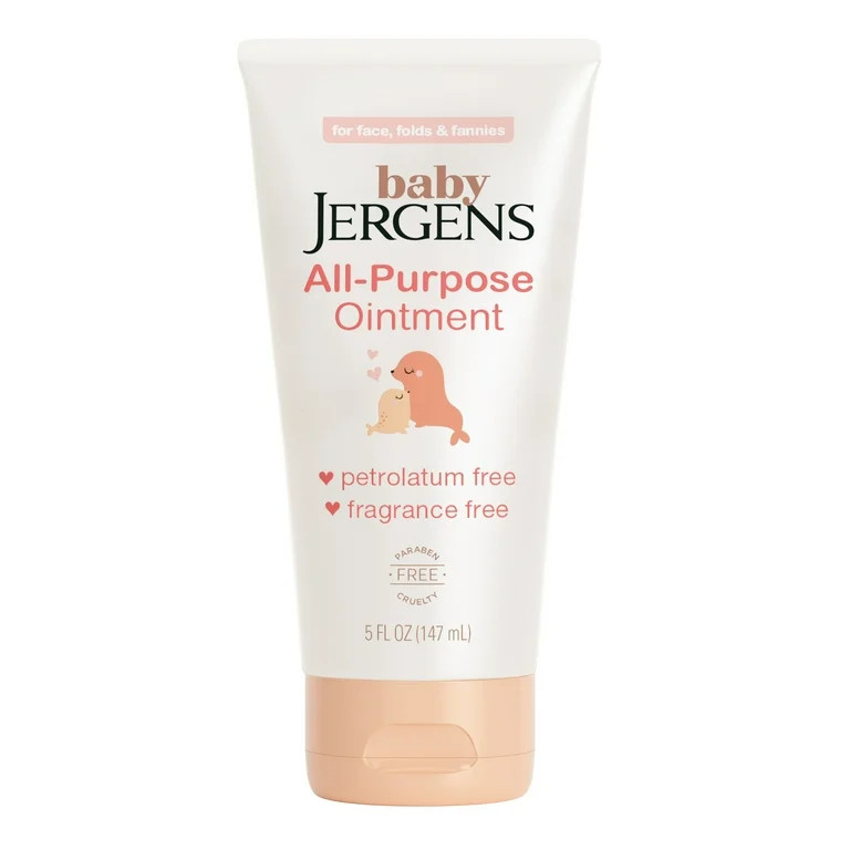 Baby Jergens All-Purpose Ointment, Plant-Based Moisturizers, Petrolatum Free & Pediatrician-Teste... | Walmart (US)