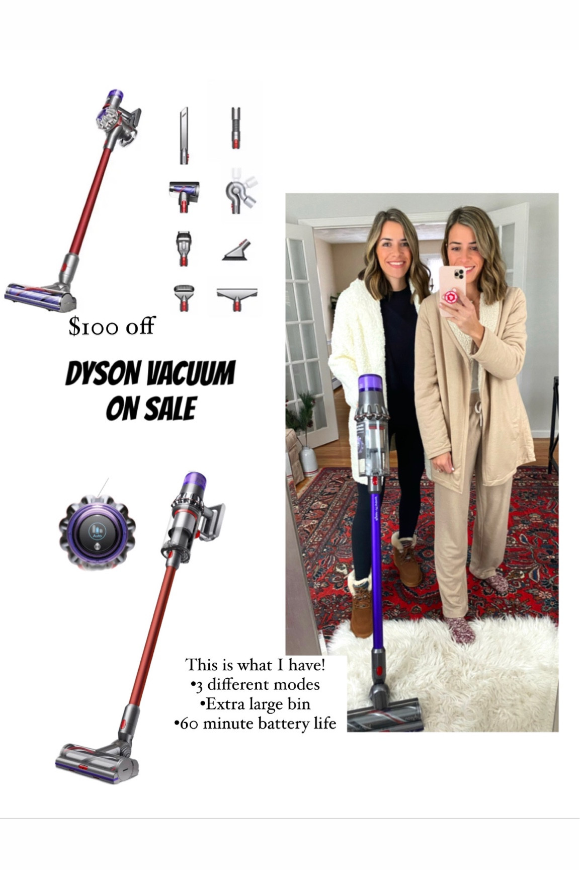 Dyson vacuum on sale!
