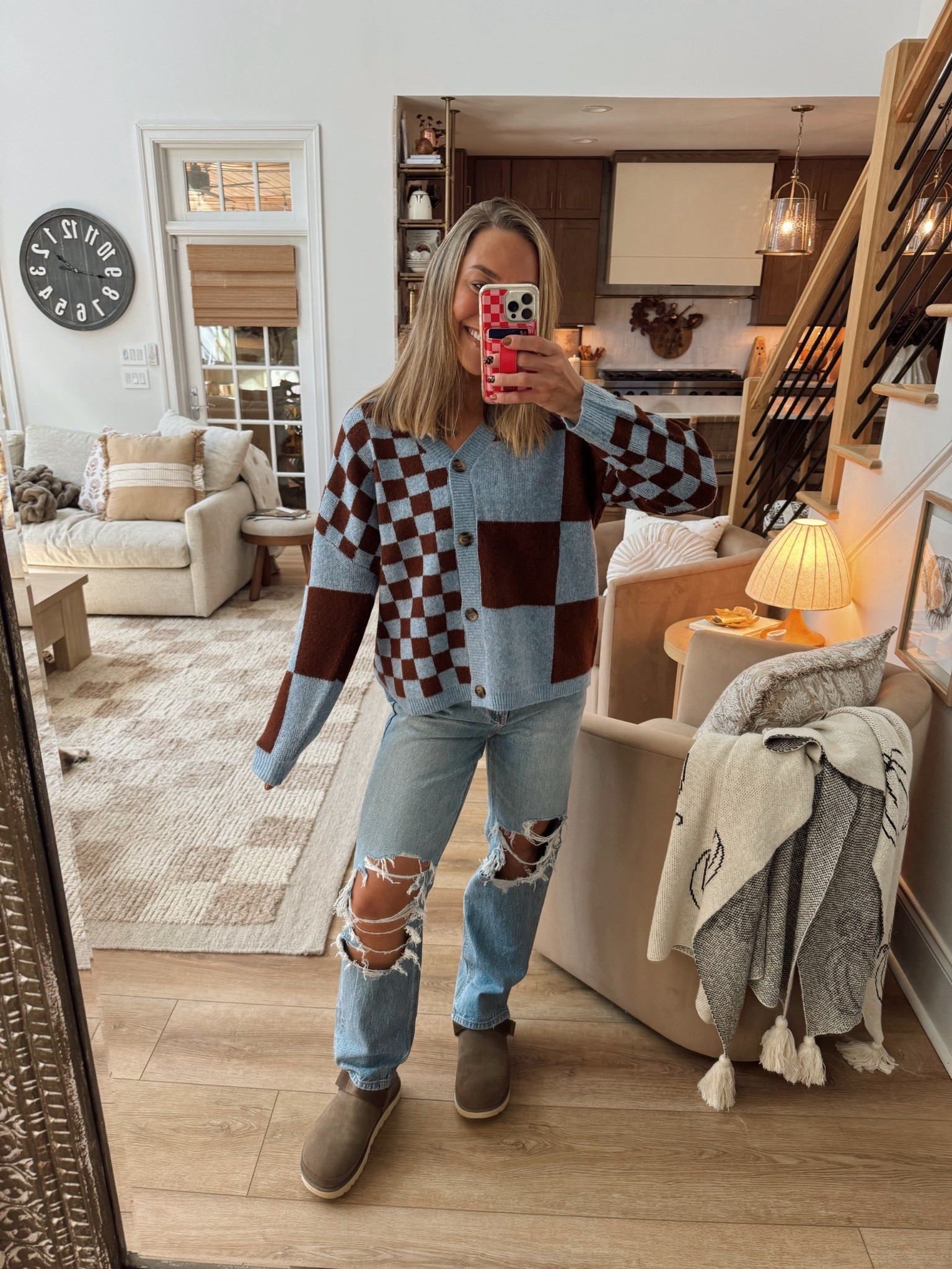 Happy OCTOBER🎃🤎🍂 Pink Lily is having a BOGO FREE sale today - Monday! Or you can use code HOLLEY for 30% off, whichever is the best deal for you! 

Sizing — M sweater! 

Pink lily / fall / ootd / outfit inspo / family pictures / comfy / cute / Holley Gabrielle 

#LTKSeasonal #LTKFindsUnder100 #LTKSaleAlert