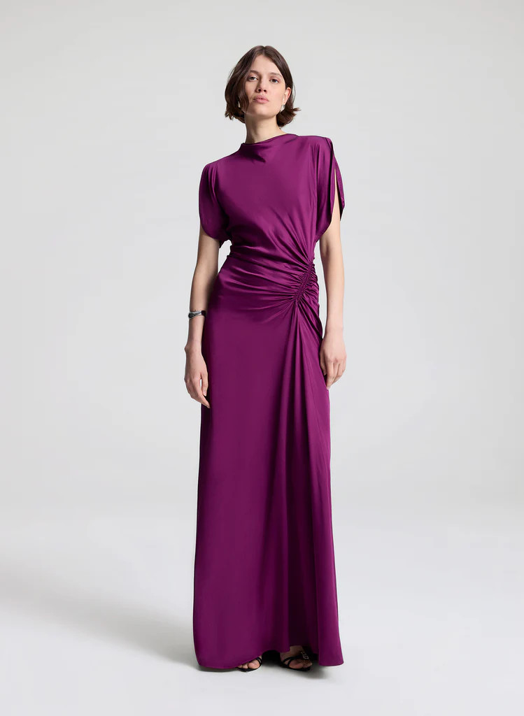 Nadia Satin Gown | A.L.C