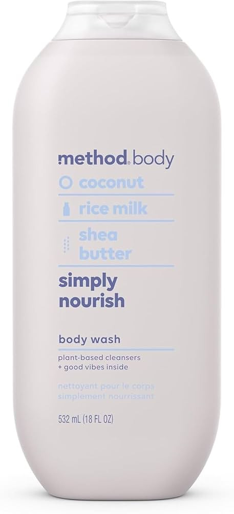 Method Body Wash, Simply Nourish, Paraben and Phthalate Free, 18 oz (Pack of 1) | Amazon (US)