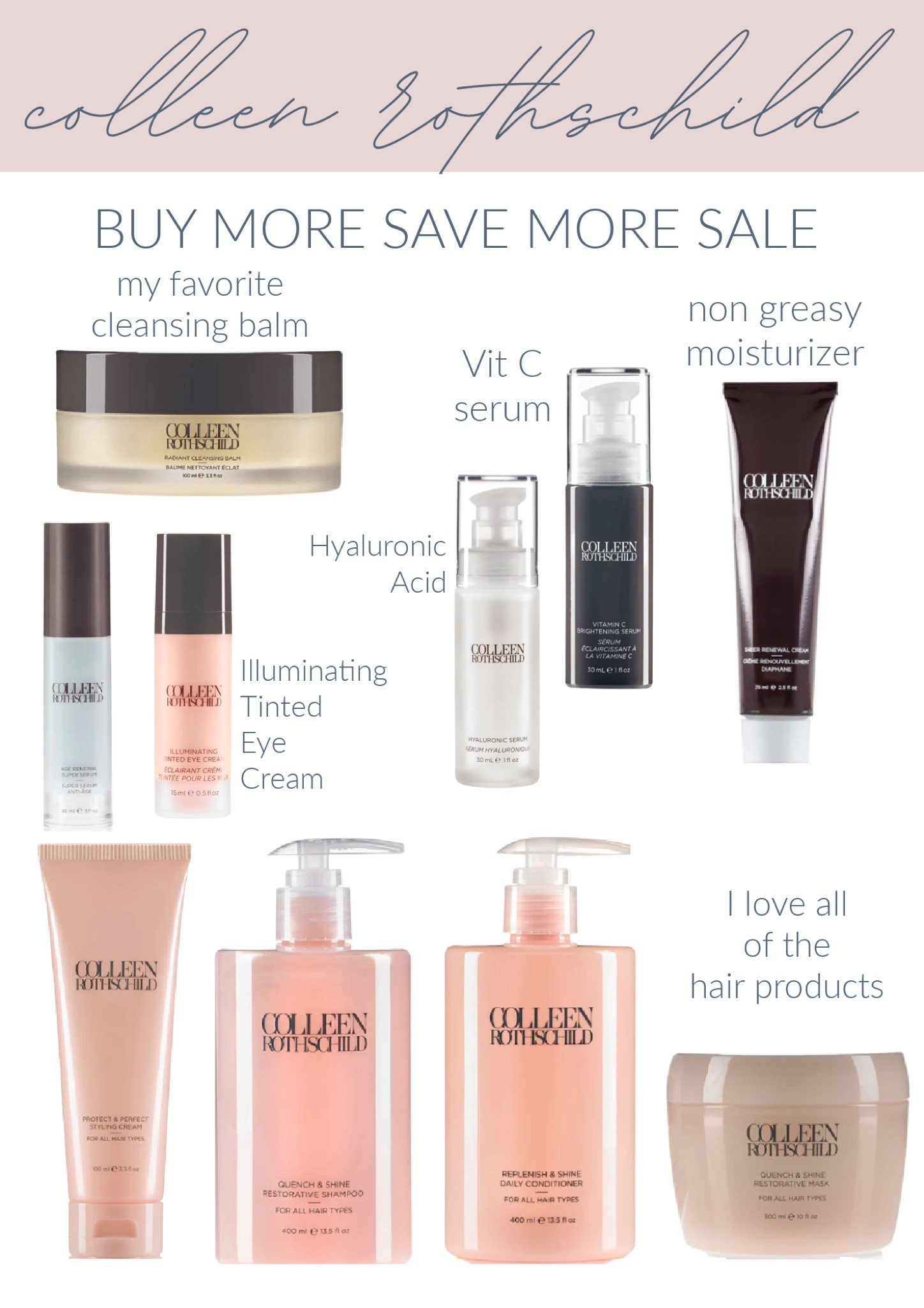 Great time to stock up on your favorite Colleen Rothschild products. If you’re trying to decide what to try, these are my favorites 

#LTKbeauty #LTKsalealert #LTKover40