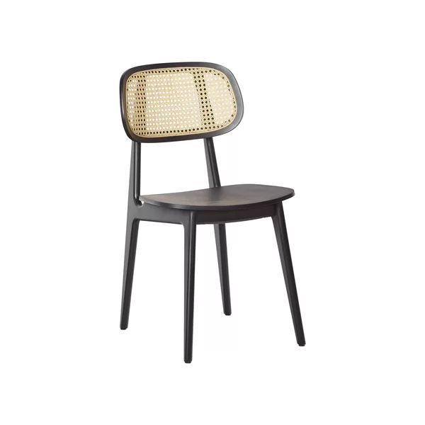 Stutz Solid Wood Side Chair in Black | Wayfair North America