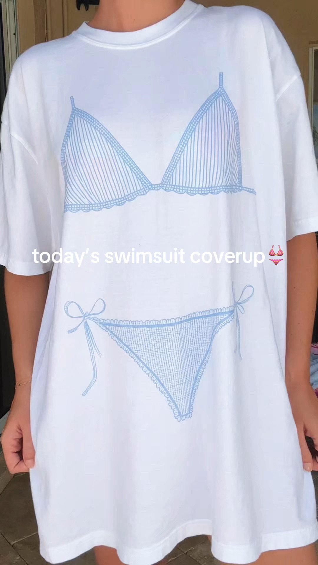The cutest swimsuit cover up for summer👙 bikini tee, summer graphic tshirts, Etsy finds, bachelorette shirts, custom bride shirts, summer outfit inspo, vacation outfit ideas, oversized graphics 

#LTKTravel #LTKSwim #LTKootd