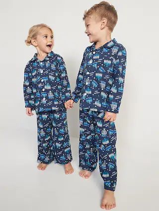 Unisex Matching Print Pajama Set for Toddler & Baby | Old Navy (CA)