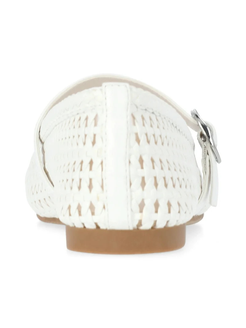 Time and Tru Women's Woven Ballet Flats | Walmart (US)