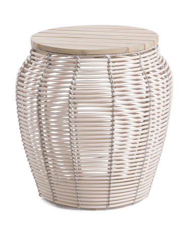 Outdoor Acacia Top Table | TJ Maxx