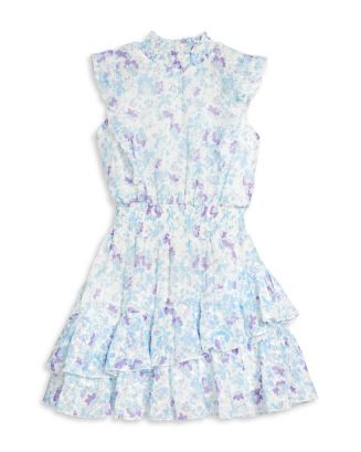 Girls' Floral Eyelet Dress, Little Kid, Big Kid - Exclusive | Bloomingdale's (US)