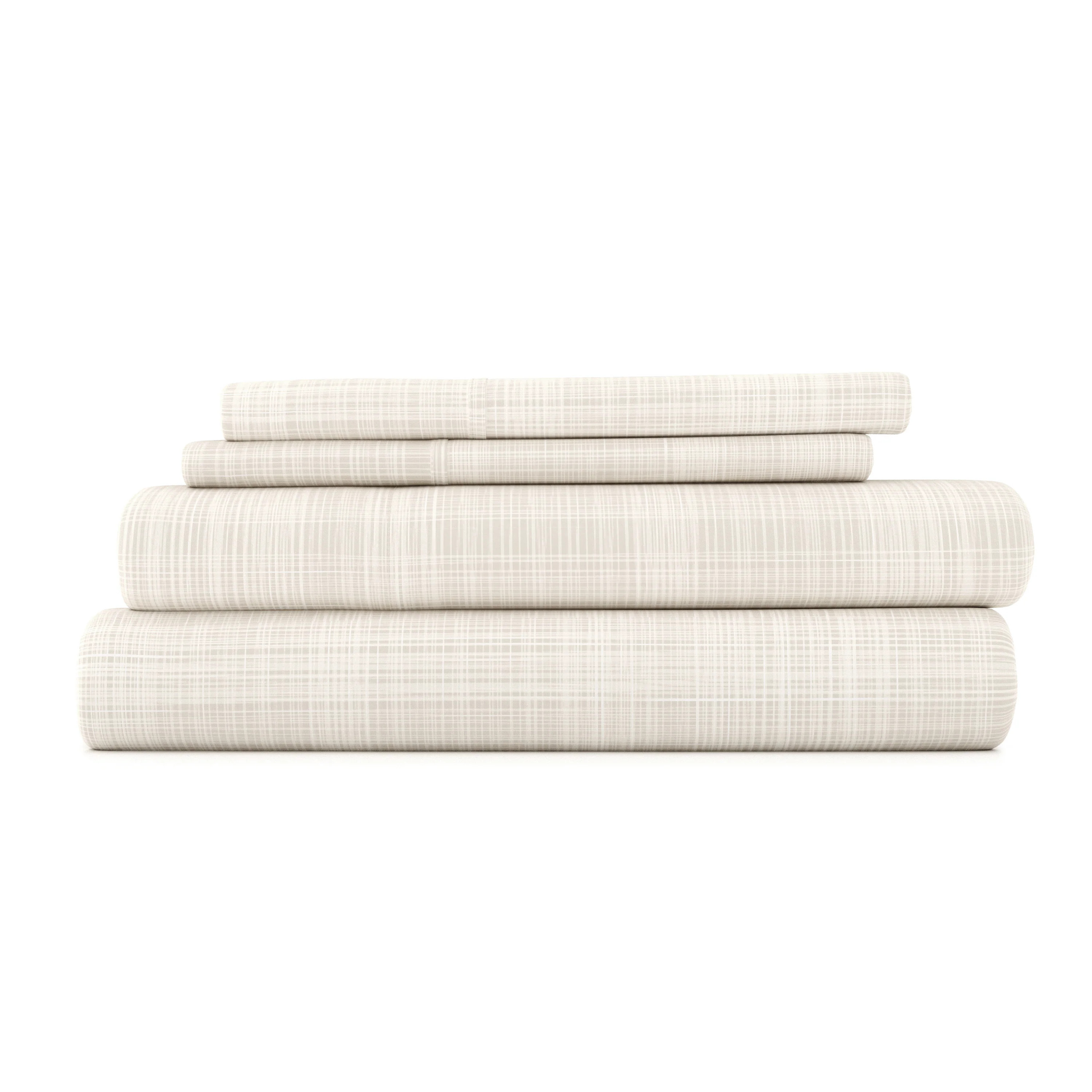 Thatch Patterned 4-Piece Sheet Set - Linens and Hutch | Linens and Hutch