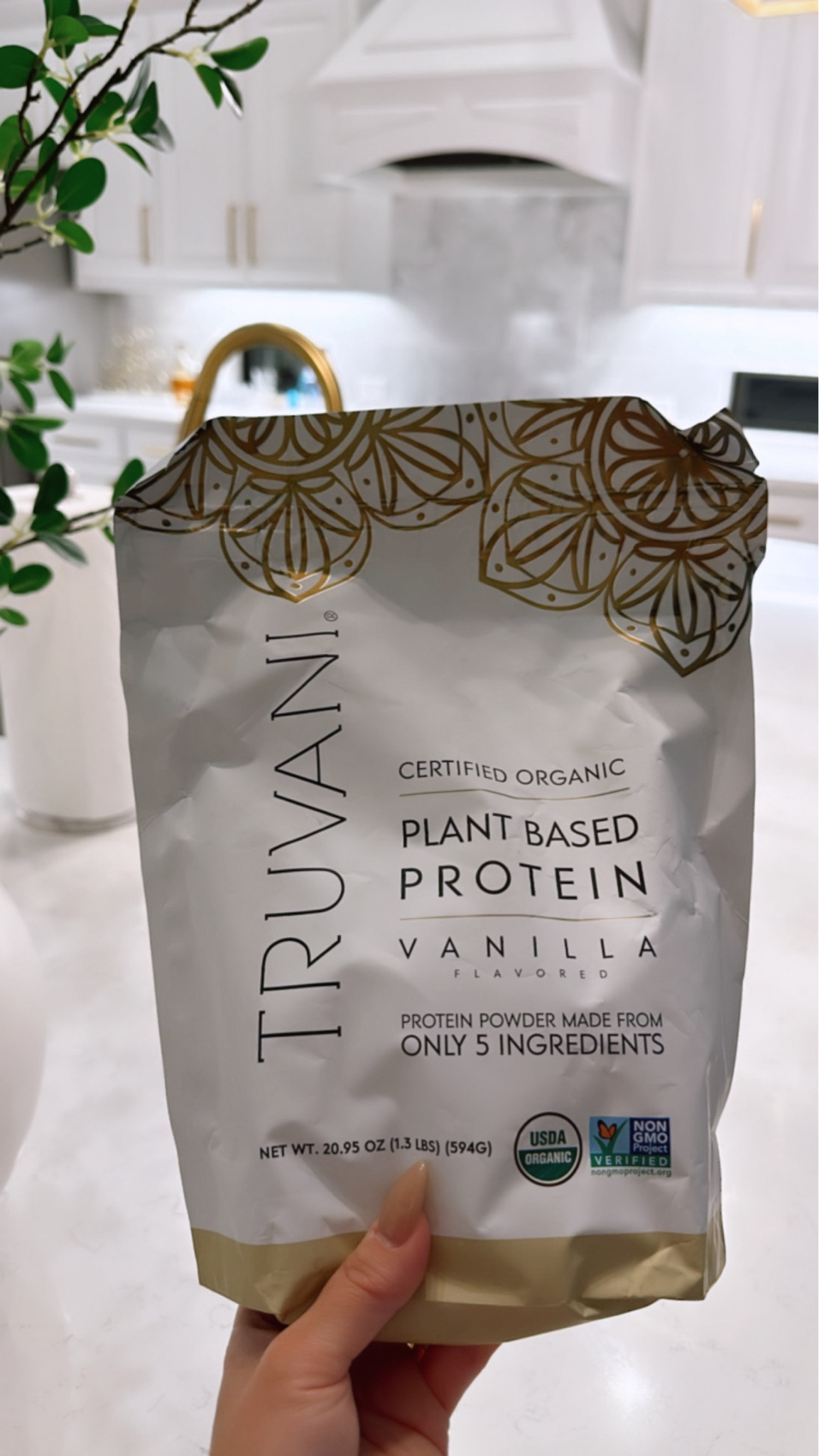 One of my favorite flavored plant based protein powders with clean and organic ingredients. 

#LTKActive #LTKFindsUnder50 #LTKFitness