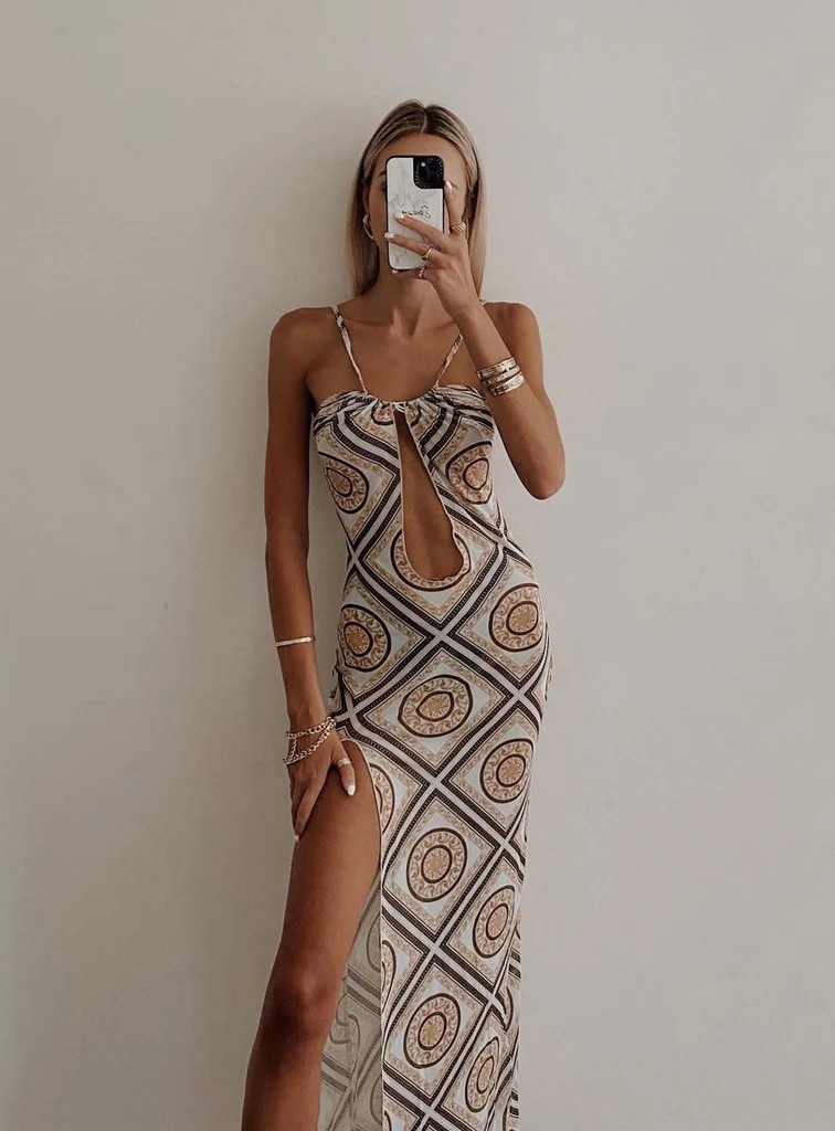 Jagger & Stone The Paris Maxi Dress Multi | Princess Polly US