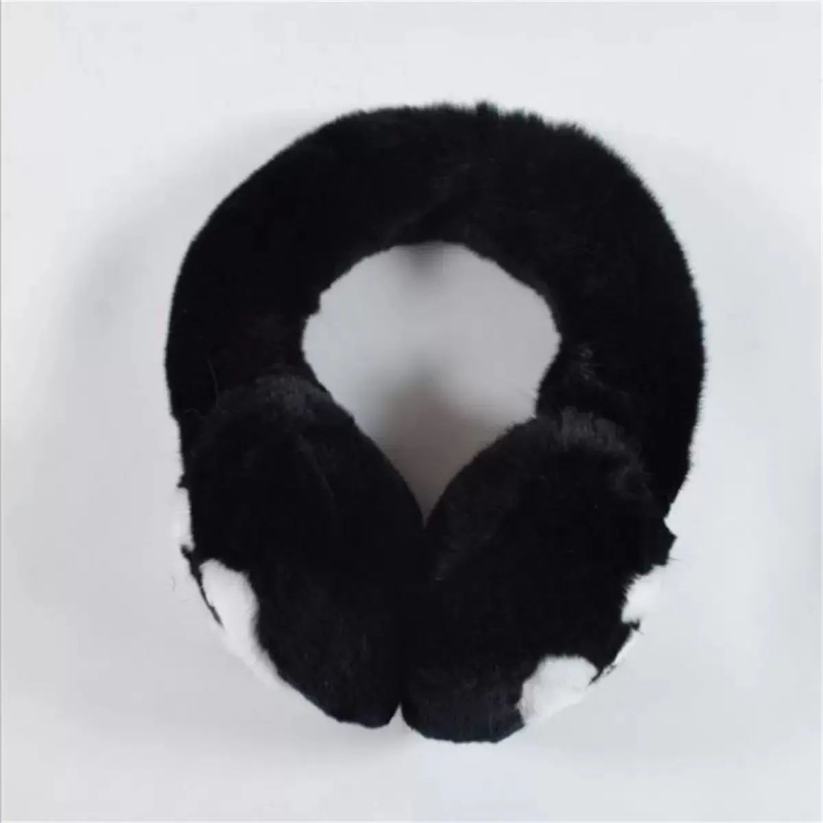 Ear Muffs Classic winter earmuffs female rabbit fleece brand fashion designer warm plush | DHGate