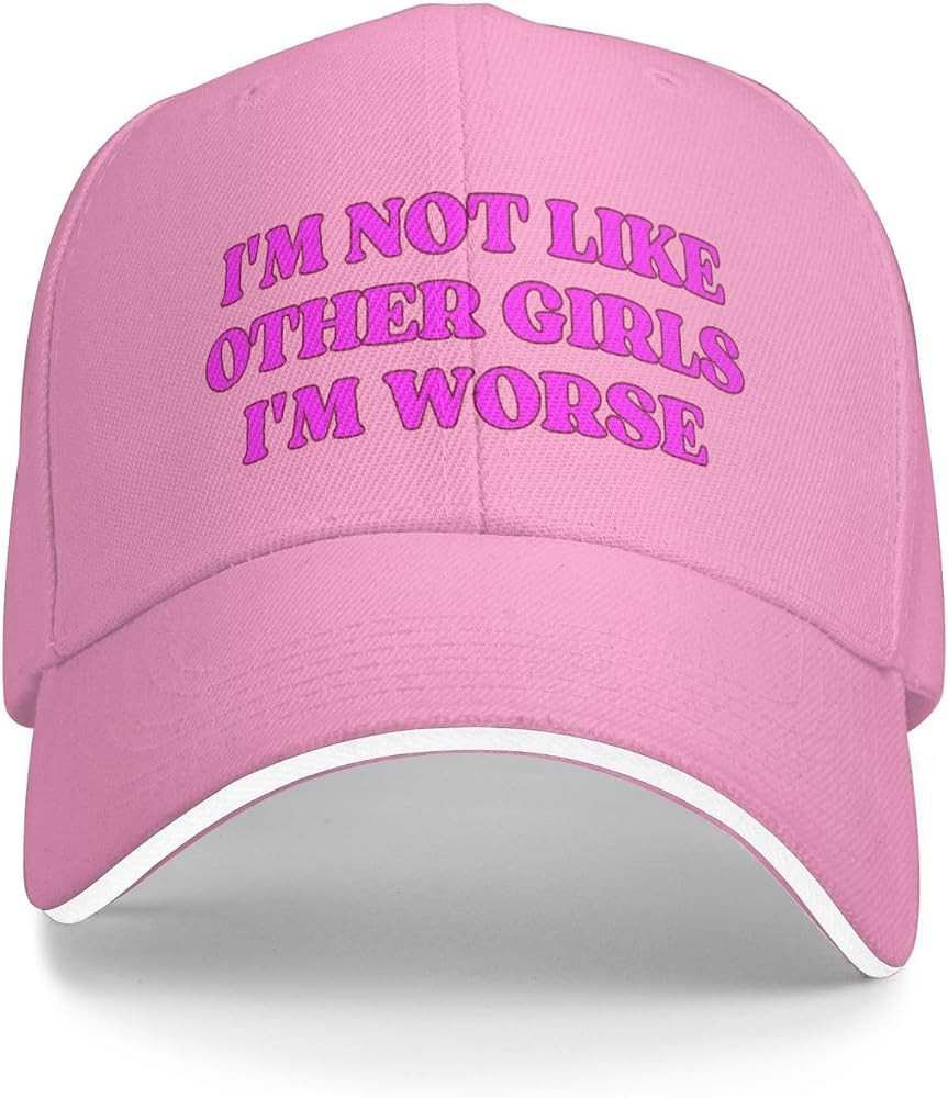 I'm Not Like Other Girls I'm Worse I'm Not Like Other Girls I'm Worse Hat Adjustable Baseball Cap... | Amazon (US)