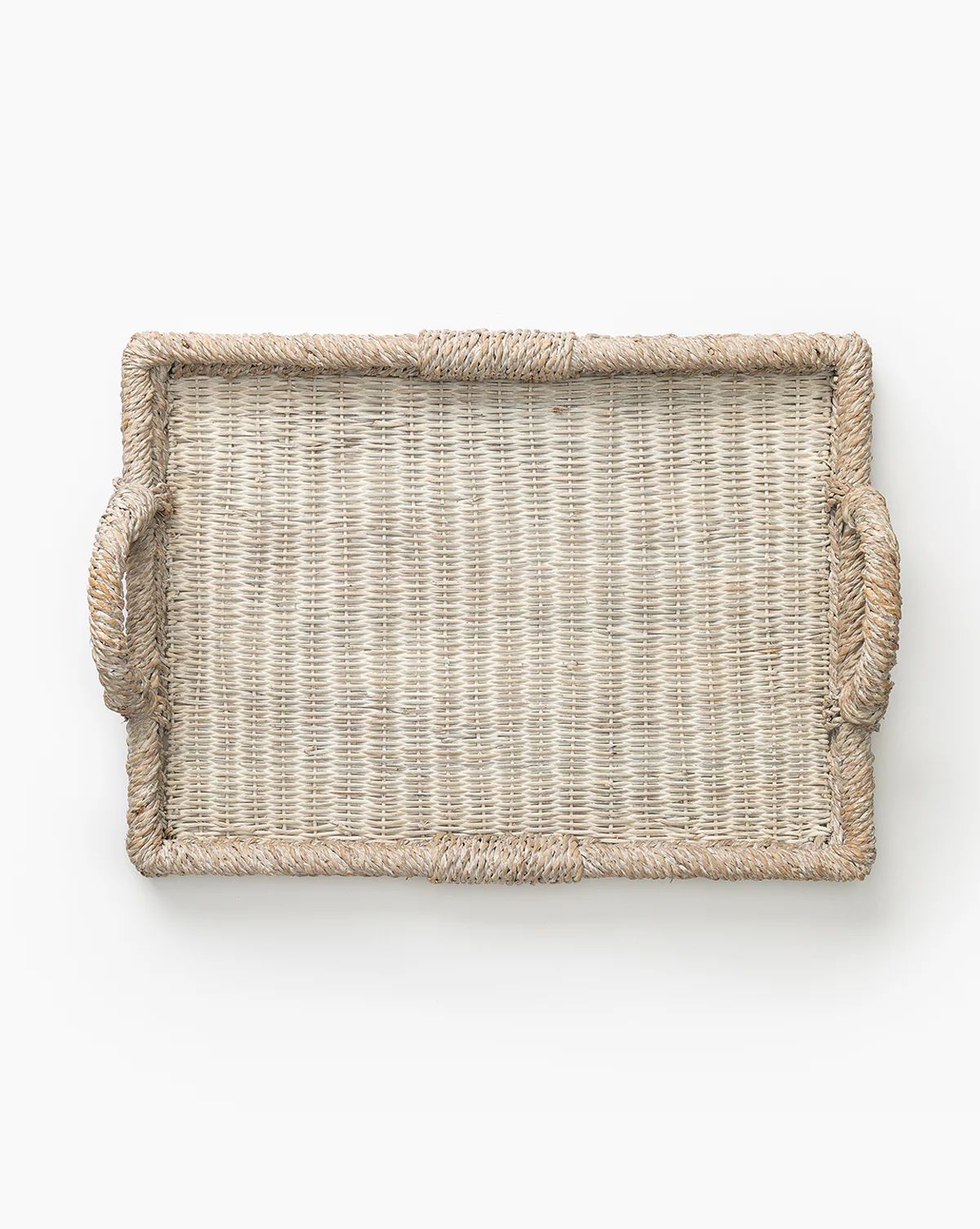 Whitewashed Handled Tray | McGee & Co. (US)