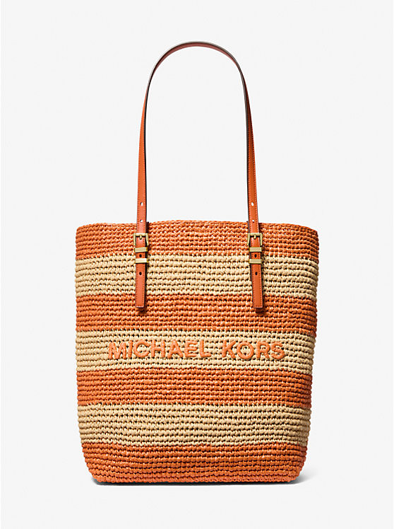 Quinn Large Hand-Crocheted Tote Bag | Michael Kors US