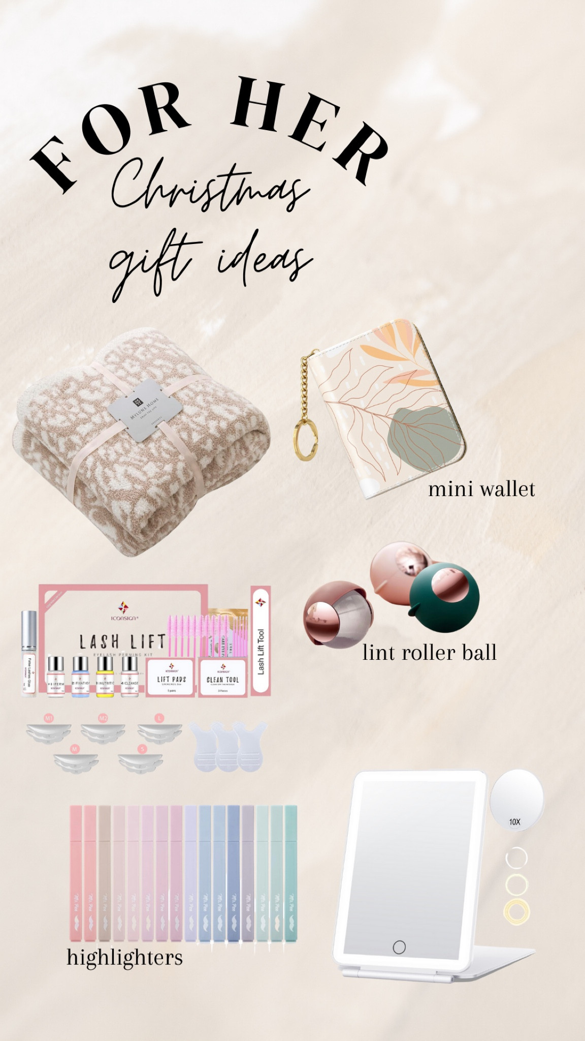 Gift guide for her
Women gift ideas

#LTKSeasonal #LTKfindsunder50 #LTKGiftGuide
