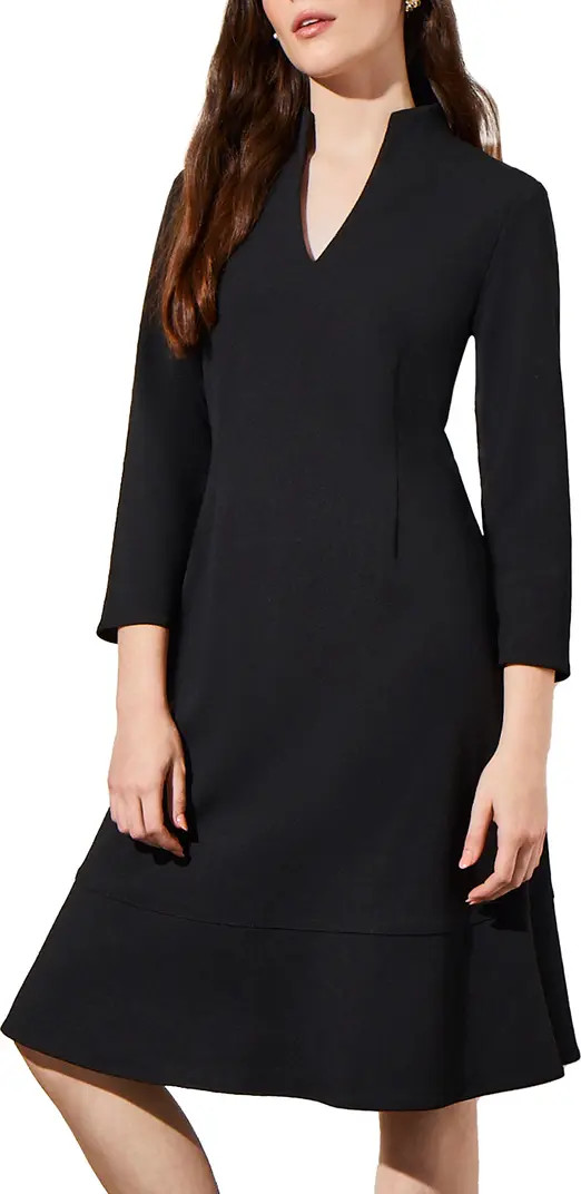 Ming Wang Deco Crepe Cocktail Dress | Nordstrom | Nordstrom