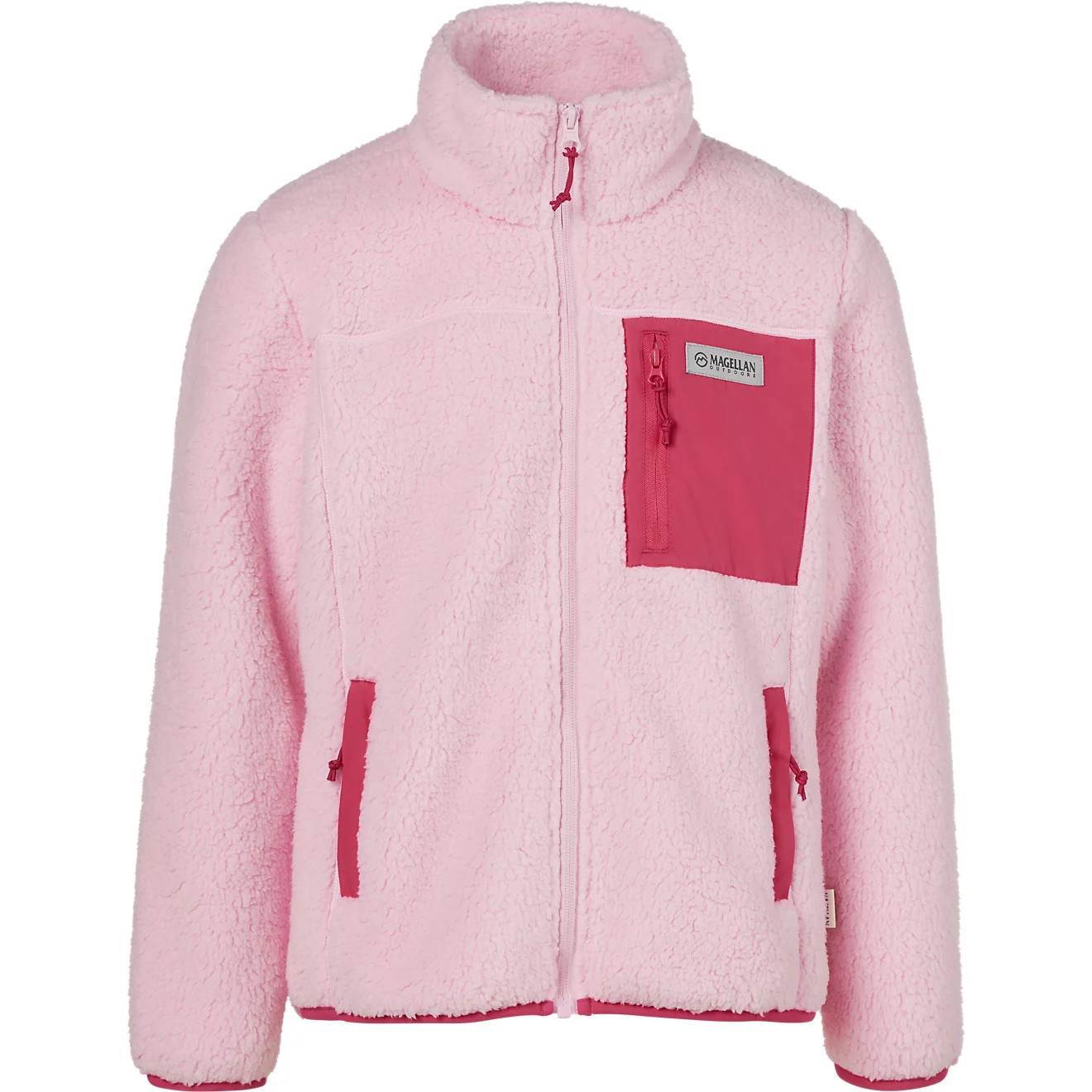 Magellan Outdoors Girls’ Campfire Sherpa Fleece Jacket | Academy Sports + Outdoors