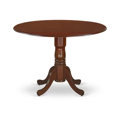 Round Kitchen Table Set with Drop Leaves & Chairs - Small Space Dining Table - Elegant Wood Finish - 42" Table | Target
