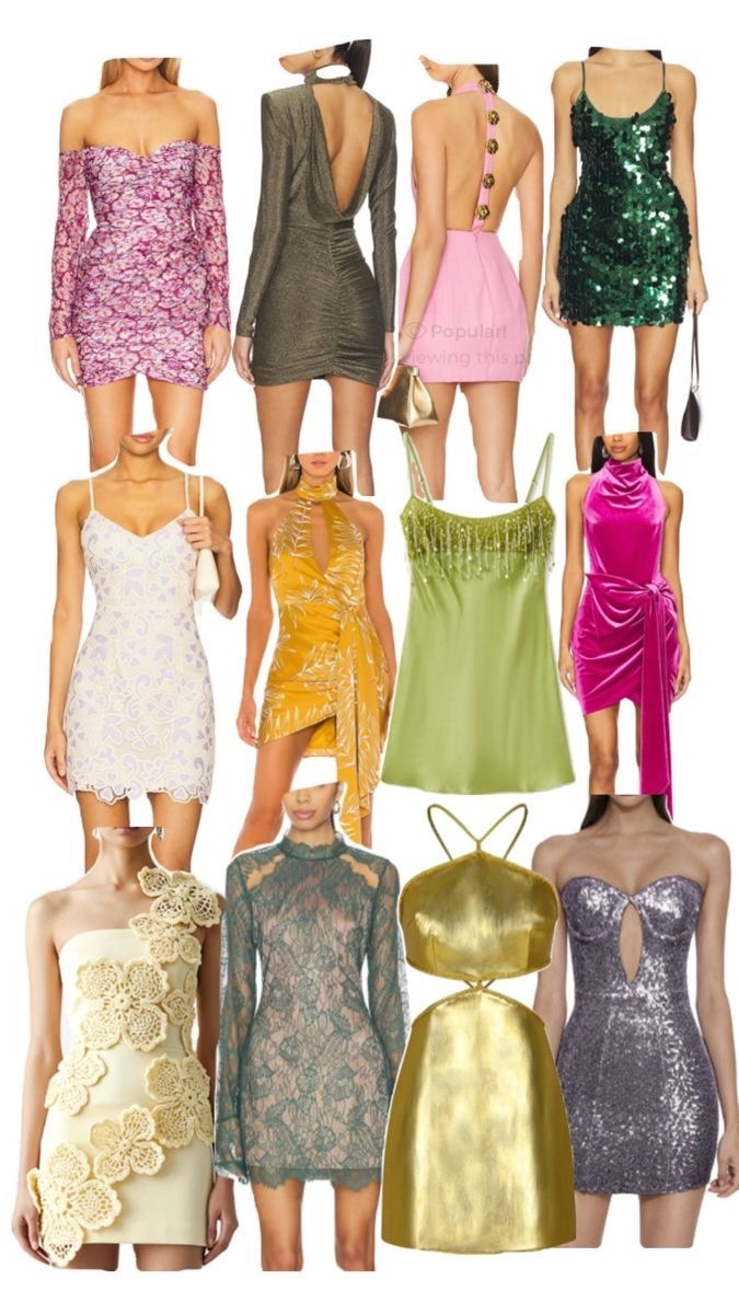 Mardi Gras SemiFormal inspo!!! 💛💚💜

#LTKootd