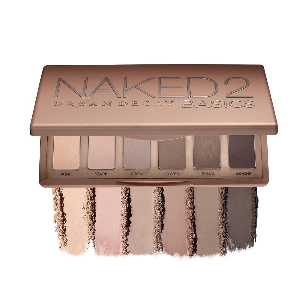 Urban Decay Naked 2 Basics Mini Eyeshadow Palette - 6 Matte Nude Shadows, Multi-Use Powder for Ey... | Amazon (US)