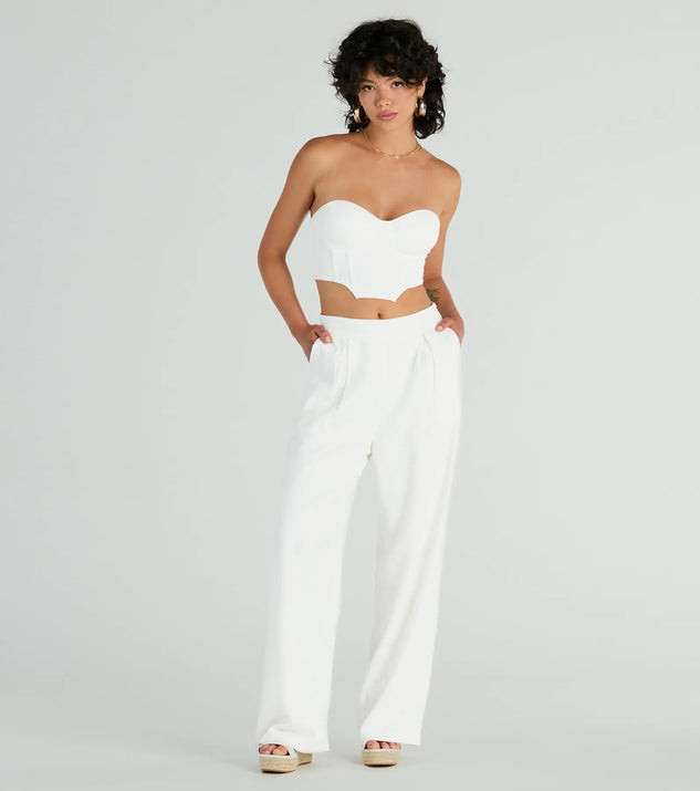 Trendy Treasure Linen Wide-Leg Pants | Windsor Stores
