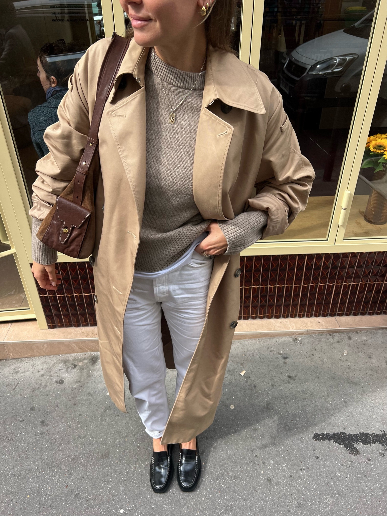 Autumn layers for an easy daytime look (jacket linked is this season as mine is last seasons version)