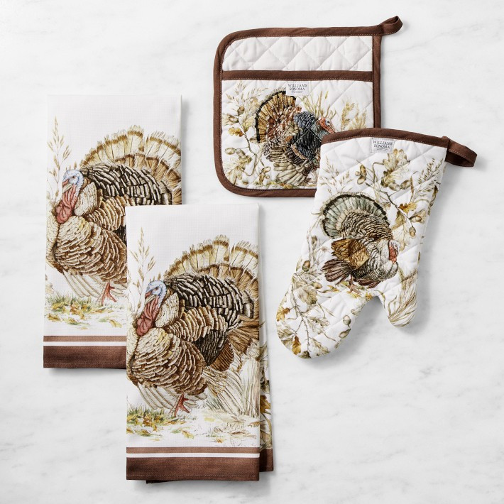Autumn Plymouth Kitchen Linens Bundle | Williams-Sonoma