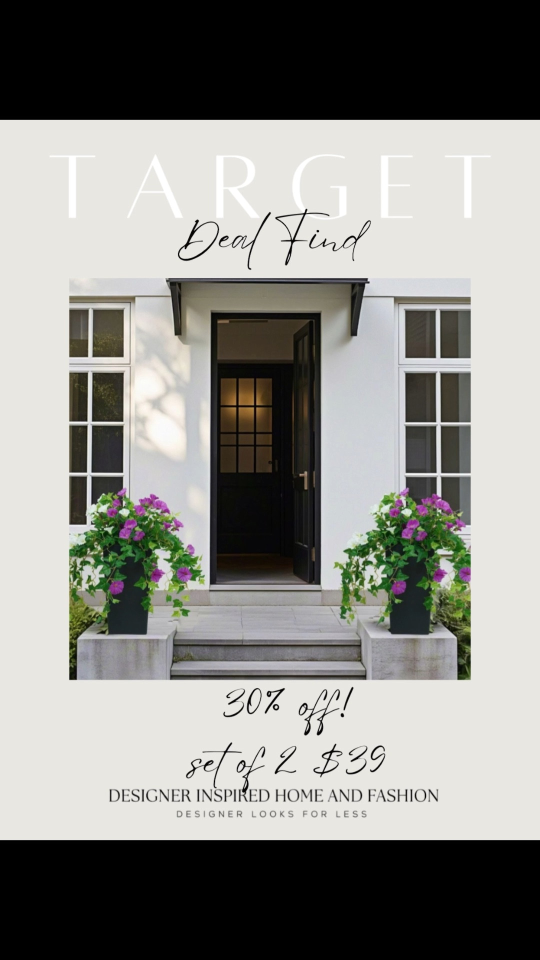 Beautiful outdoor artificial morning glory plants on sale for 30% off! 

#LTKSaleAlert #LTKHome #LTKSeasonal