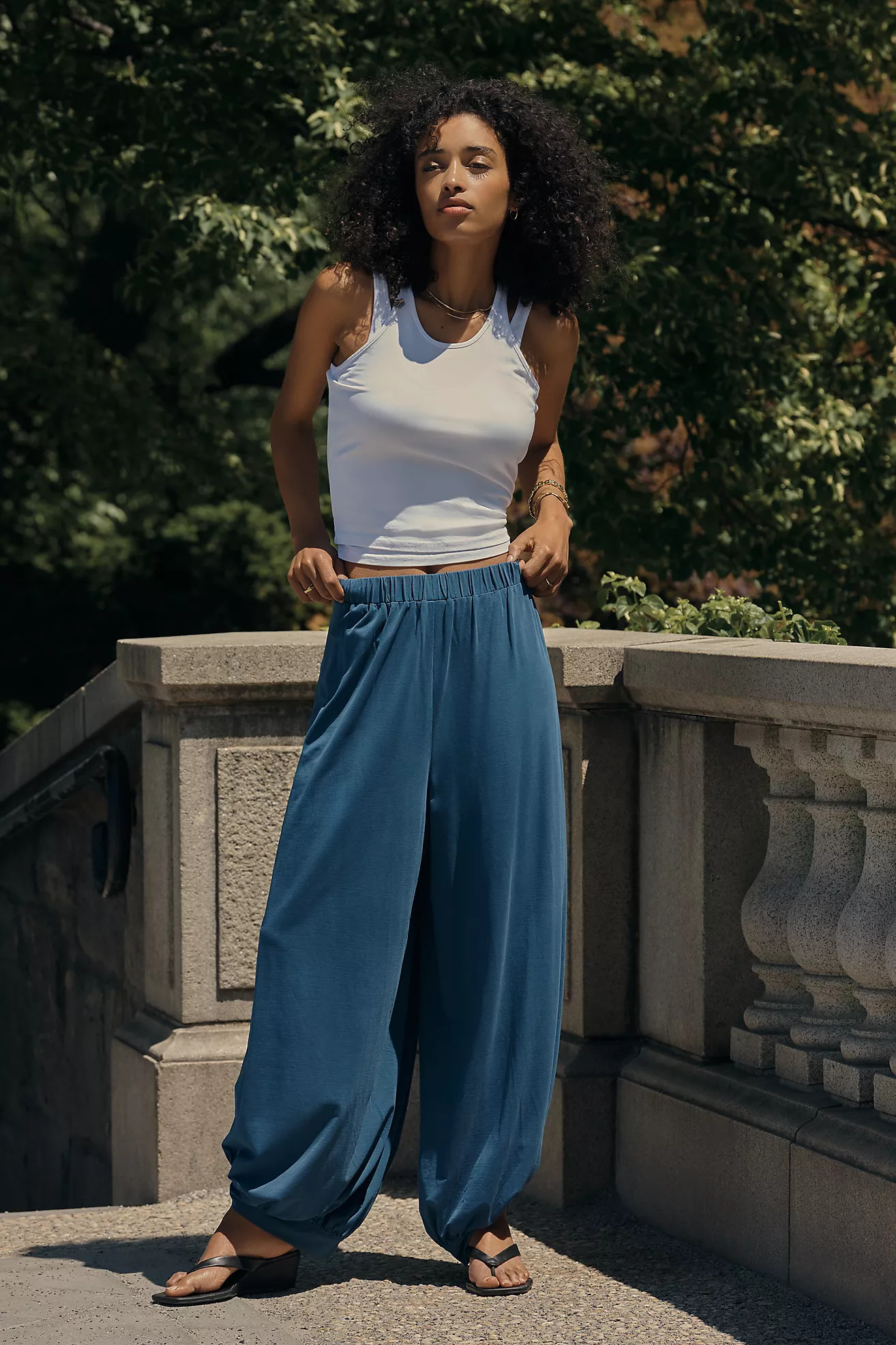 Daily Practice Twist Bubble Pants | Anthropologie (US)
