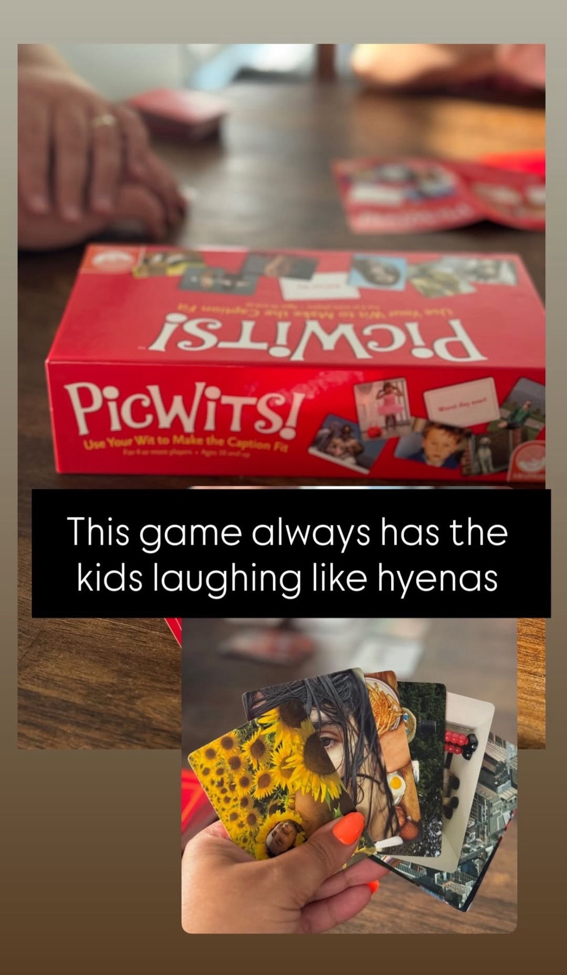 The Picwits game always has the kids laughing like hyenas!

#LTKFamily #LTKKids #LTKHome